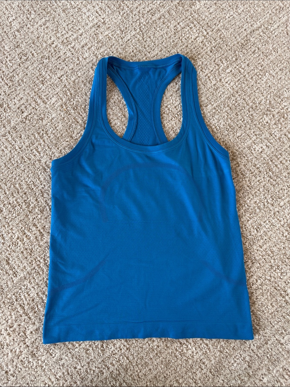 Lululemon Blue Racerback Women’s Athletic Tank Top